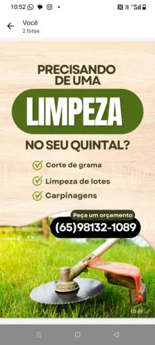 Serviço de limpeza em geral