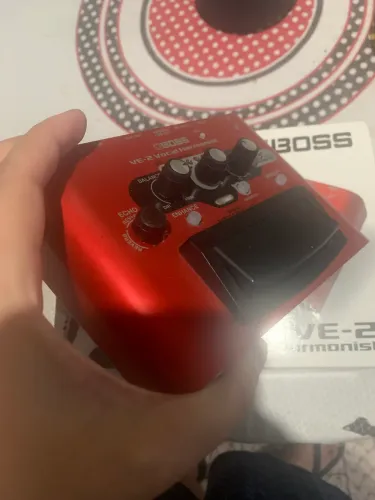 Vendo pedal de voz da Boss original na caixa 