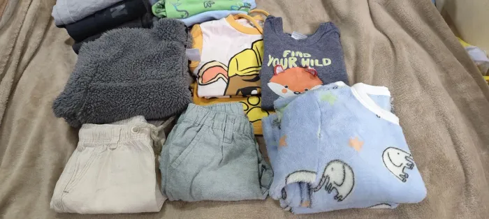 Lote roupa menino 1 a 2 anos 13 peças 