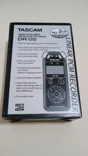 Gravador Tascam DR-05
