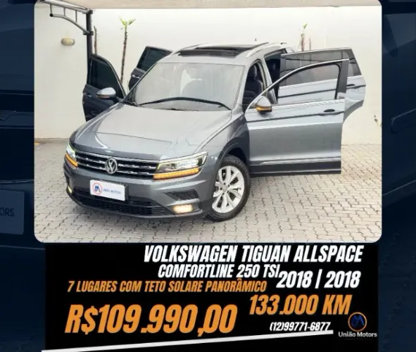 Volkswagen Tiguan Allspac Comf 250 TSI 1.4 Flex 2018