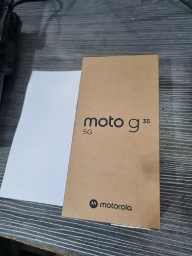 Moto G35 | 5G | Verde | 128GB | Celular novo, sem uso |
