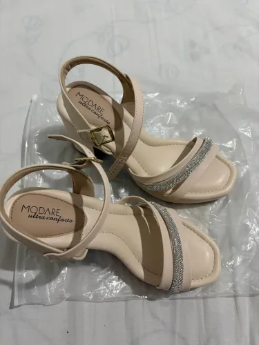 Sandalia Modare ultra conforto tamanho 37