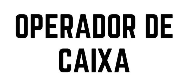 Operadora de caixa