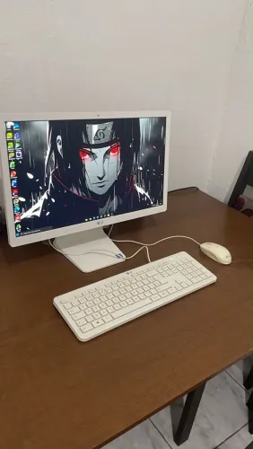 computador lg all in one branco