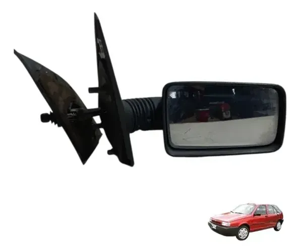 Retrovisor Manual Controle Fiat Tipo Esquerdo Slx 2.0 1993