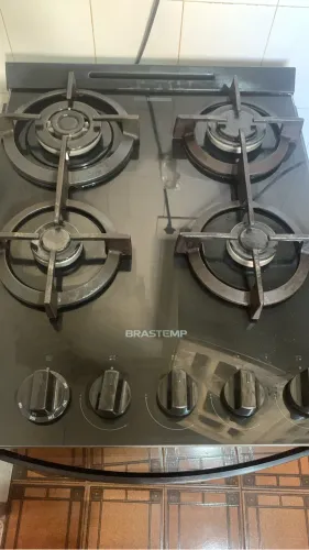 Fogão Brastemp de embutir um ano de uso