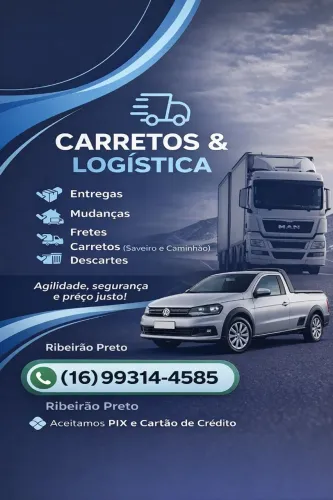 Carretos mudança descartes 