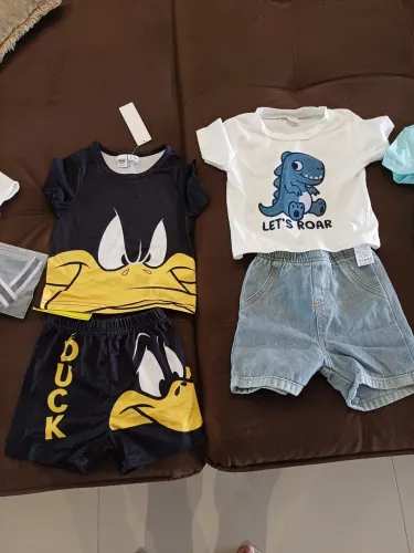 Vendo Roupas de bebê Menino Novas de 0 12 Meses