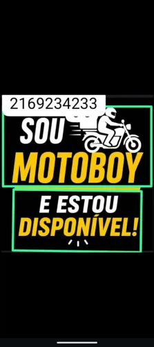 MOTOBOY DISPONÍVEL (CAMPO GRANDE E REDONDEZAS)