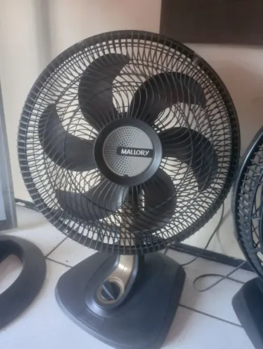 Ventilador de Mesa Mallory Turbo Fresh 40cm (6 Pás) - Perfeito Estado