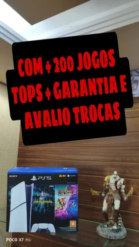 Ps5 slim + garantia