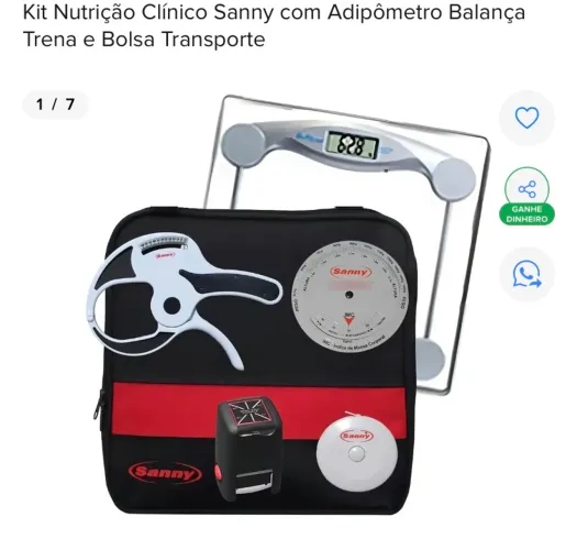 Kit avaliação física 