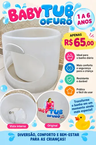 BABYTUB 1 A 6 ANOS