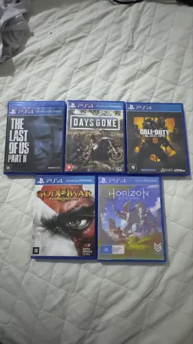 JOGOS USADOS ORIGINAIS PS4 ? VENDO