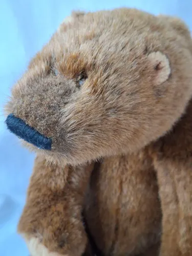 Urso Pelúcia Antigo Semo