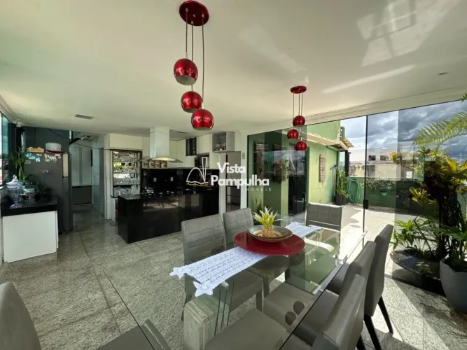 Cobertura Tríplex | 248 m² | 5 quartos (3 suítes) | Santa Amélia | Belo Horizonte/MG