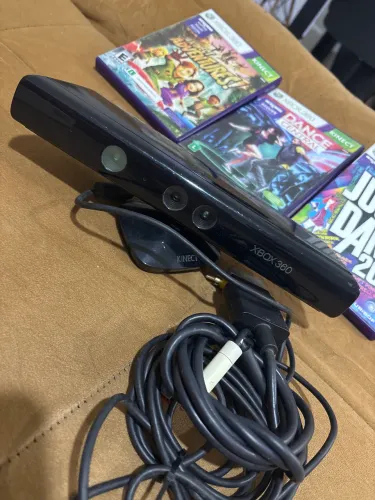 3 jogos e Kinect XBox