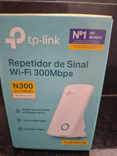 Vende-se um Repetidor de sinal Wi-Fi 300 Mbps