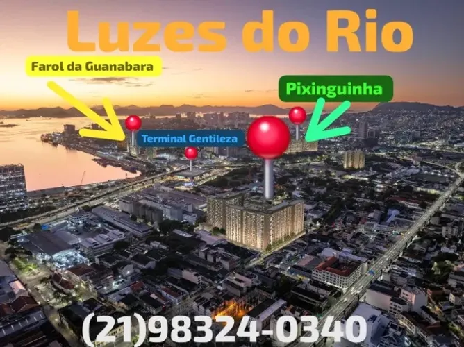 APARTAMENTOS RESIDENCIAIS, PORTO MARAVILHA 1 ou 2 QUARTOS