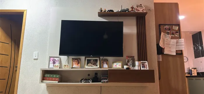 Rack tv parede