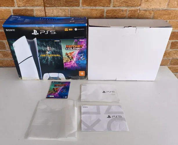 Caixa vazia PlayStation 5 Slim