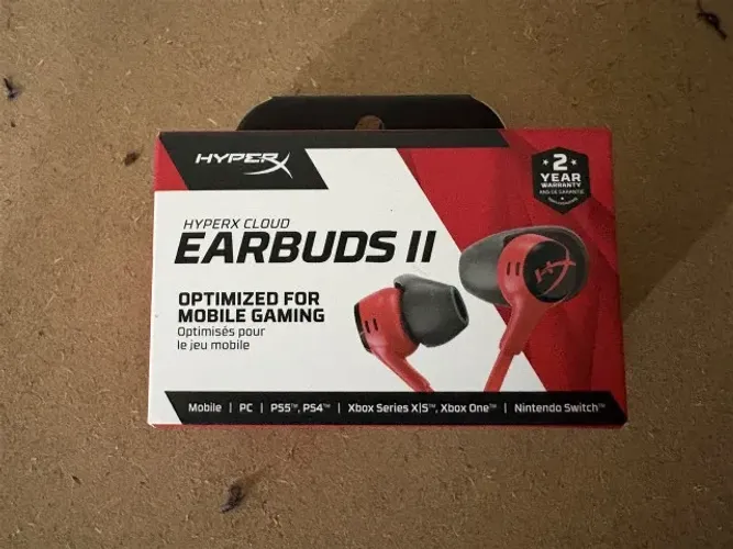Fone de Ouvido HyperX Cloud Earbuds II Gamer - Novo