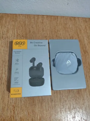 Fone bluetooth QCY T13 Preto Novo