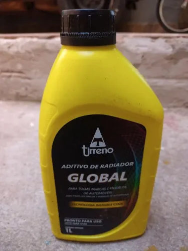 Água radiador novo