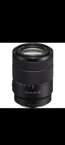 Lente sony 18-135mm apsc