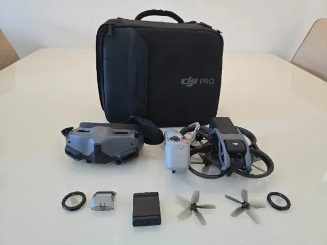 Drone DJI Avata Explorer Fly More Combo (Integra & RC Motion 2) Novo nunca foi usado 