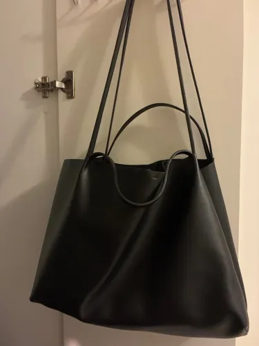 bolsa preta zara novinha e grande