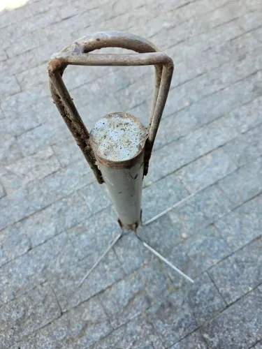 Âncoras de fundeio tipo garateia de aço inox  de 05 Kg . de amarração de embarcação  . 