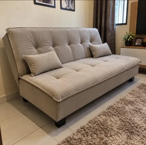 Sofá Cama Reclinável em 3 Estágios (Entrega Imediata Produto Novo)
