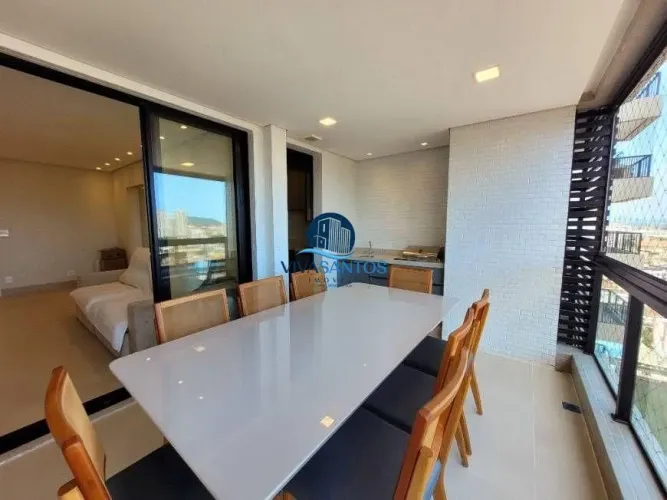 Apartamento 2 Dormitórios (suíte) 83m² 2 vagas - Santos(Aparecida)