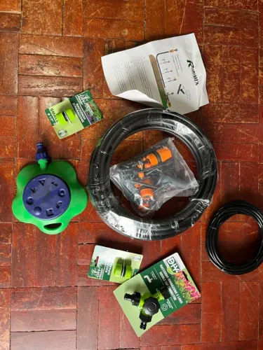 Kit Irrigação Microaspersão Ribimex + Aspersor + Conectores (novo)