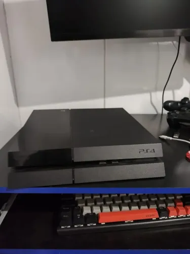 PS4 FAT 500 GB 1300 2 MANETE ORIGINAIS 