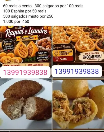 Salgados festas, eventos, Revendas