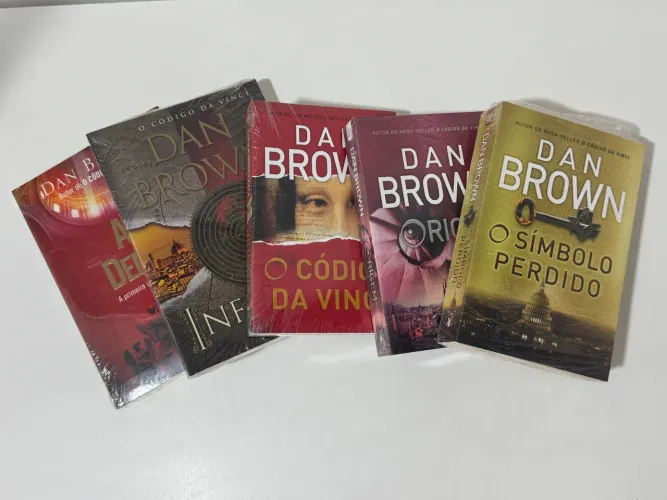 Coleção de Livros de Dan Brown