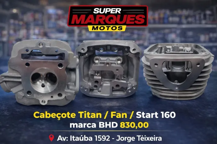 Cabeçote Titan/ fan / start/ 160 