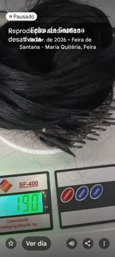 Vendo cabelo humano 