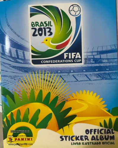 ALBUM COPA DAS CONFEDERAÇÕES - BRASIL - 2013 - COMPLETO