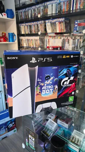Playstation 5 Slim, 825gb, lacrado, com NF e Garantia, aceitamos cartões ate 18x