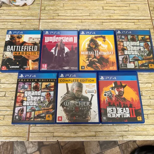 Lote jogos PS4 - Vendo junto ou separado