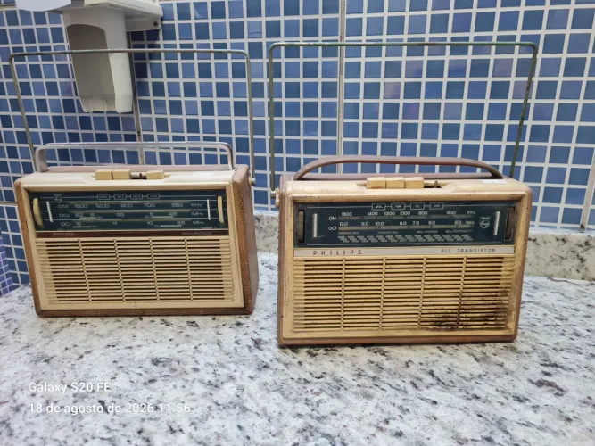 Radios em AM Philips P/ Restauro (Venda no estado )