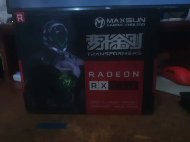Placa de Vídeo Maxsun Radeon RX 550 Transformers