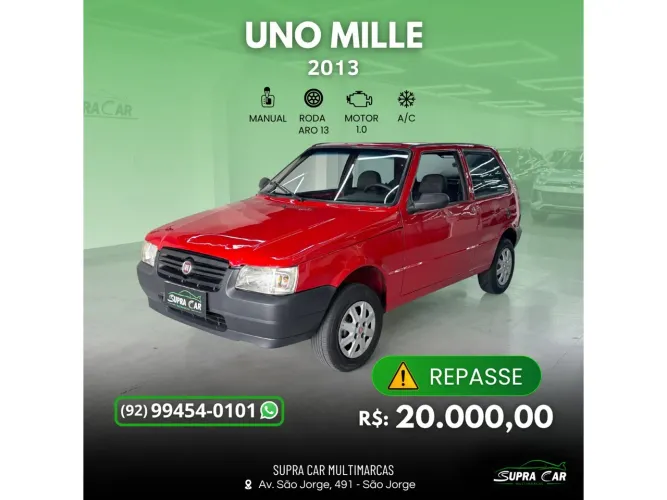 Fiat Uno Mille 1.0 Fire/ F.flex/ Economy 2P 2013