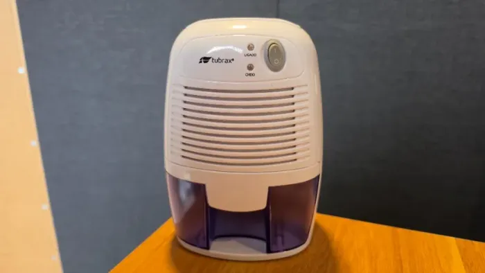 Mini Desumidificador de Ar Elétrico 127-220v Antimofo 500ml Tubrax