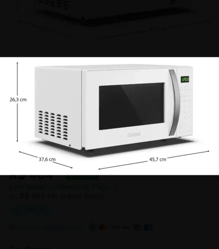 Microondas novo
