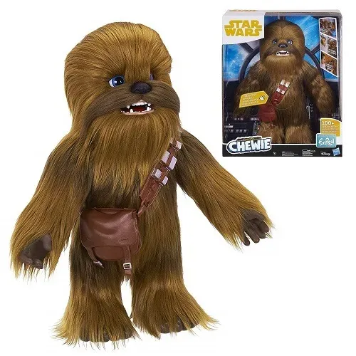 Star Wars Ultimate Co-pilot Chewie Interactive Plush FurReal (leia observações)